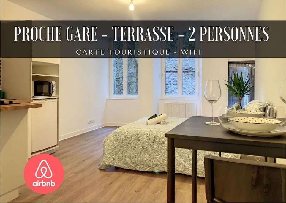 Apartamento Gambetta - Studio - Terrasse - Proche Gare Morlaix Exterior foto